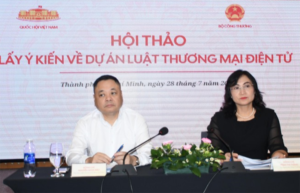 Lấy ý kiến hoàn thiện Dự thảo Luật Thương mại điện tử